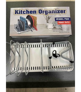 Adjustable Dish Organizer Rack. 400units. Exw Los Angeles